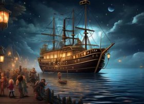 轮船故事大全儿童，大轮船的故事睡前故事