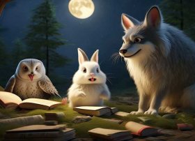 小白兔和大灰狼的睡前故事、小白兔和大灰狼的睡前故事在线听