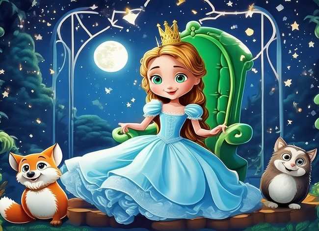 公主儿童故事视频中文童话，少儿公主故事视频