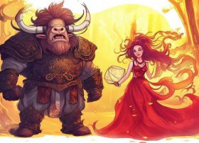 牛魔王和铁扇公主儿童故事 - 牛魔王和铁扇公主的故事在线听