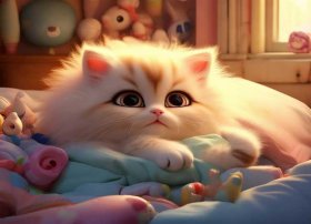 睡梦香儿童故事（睡香香图片大全可爱猫咪）