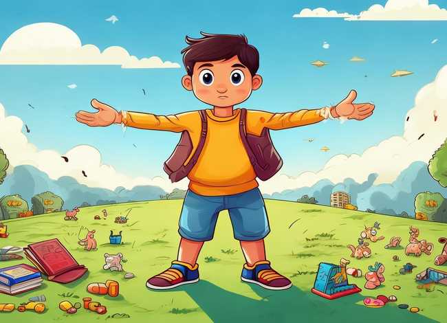 儿童自信故事插画 - 幼儿自信的故事