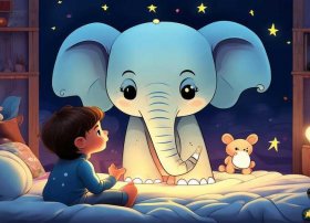 儿童睡前故事完整版大象的故事 宝宝睡前故事大象的故事