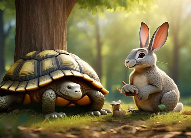 龟兔赛跑的故事读后感 - 龟兔赛跑的故事读后感怎么写