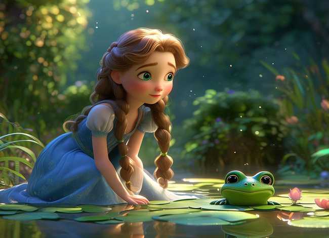 儿童故事青蛙王子；儿童故事3-6岁青蛙王子