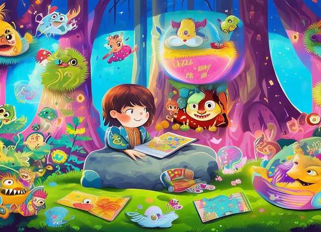 儿童故事带拼音版 - 小儿故事带拼音