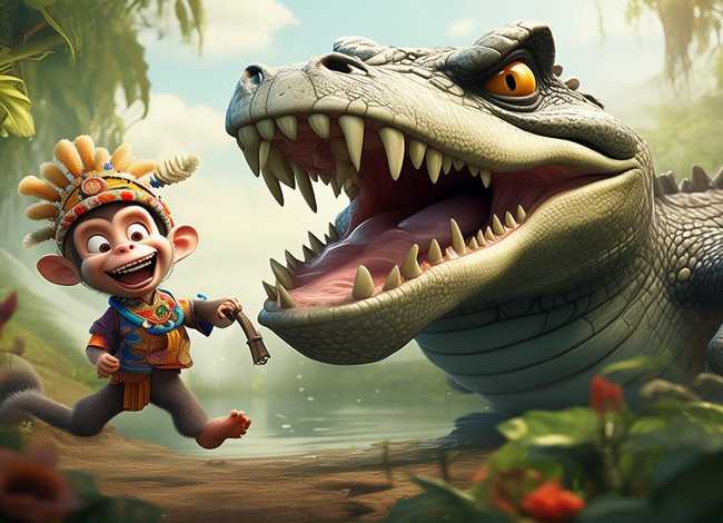 12生肖故事完整版（12生肖故事完整版猴子和鳄鱼）