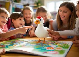 关于鹅的故事幼儿园；关于鹅的故事幼儿园中班