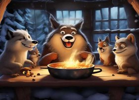 老狼请客故事 老狼请客故事音频