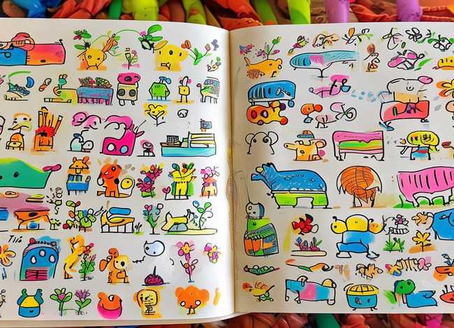 儿童自做绘本图片大全 儿童自做绘本图片大全简笔画