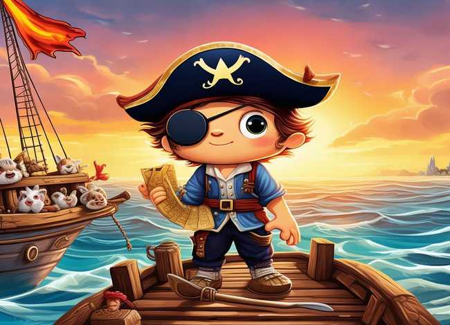 简短的海盗儿童故事；海盗的故事绘本