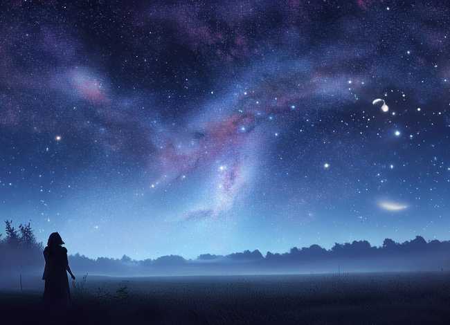 关于星空的唯美句子、关于星空的唯美句子伤感