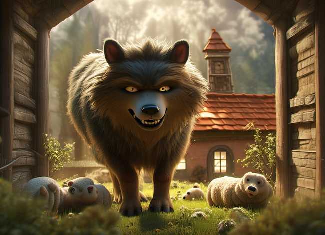 睡前故事 狼 - 睡前故事 狼和七只小羊 睡前故事 狼 - 睡前故事 狼和七只小羊