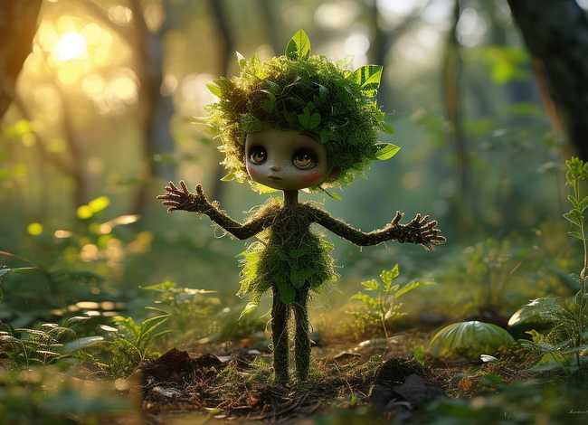 儿童故事树精，树精灵故事