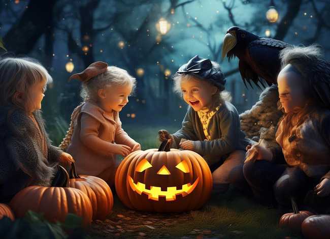 万圣节故事儿童完整版 万圣节的幼儿故事