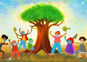 肺炎故事儿童绘本 抗击肺炎绘本故事