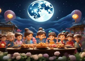 中秋节儿童故事绘本、中秋佳节绘本故事幼儿3-6岁