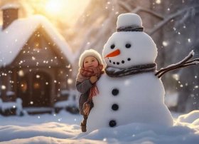 儿童故事雪孩子、雪孩子幼儿故事全文