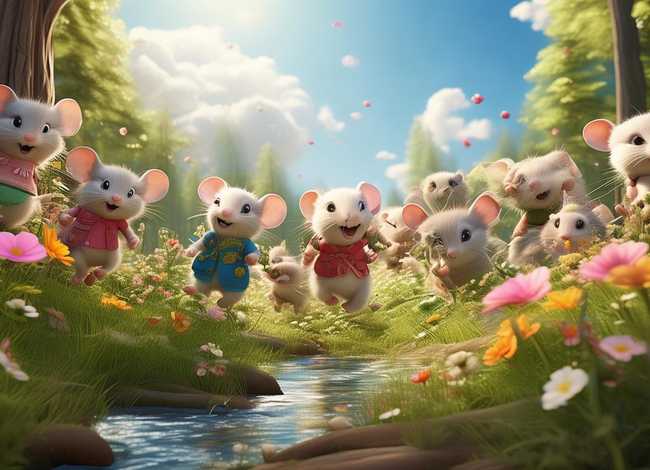 14只老鼠去春游故事绘本电子版（14只老鼠去春游绘本故事内容）