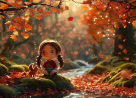 关于秋天的童话故事怎么写 - 有关秋天的童话