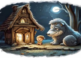 大灰狼故事儿童睡前故事书；大灰狼的故事 睡前故事书