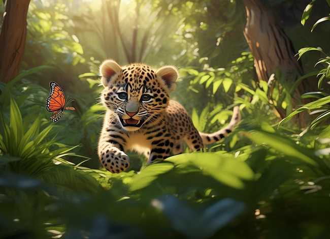 豹子小故事,关于小豹子的有趣故事 豹子小故事,关于小豹子的有趣故事