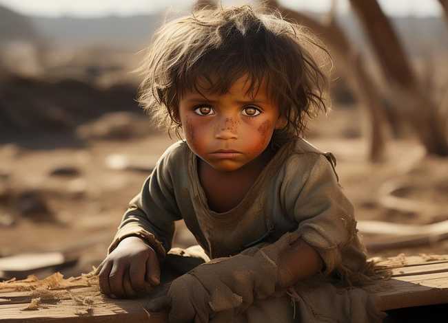 可怜的中国儿童图片 可怜的人儿图片