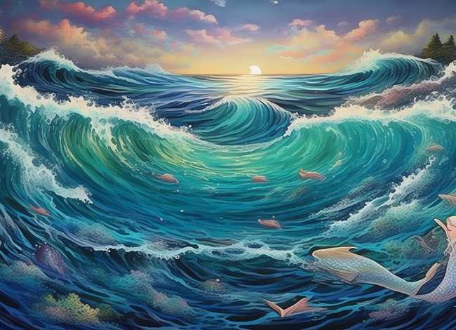 大海里故事,大海里的故事绘画 大海里故事,大海里的故事绘画