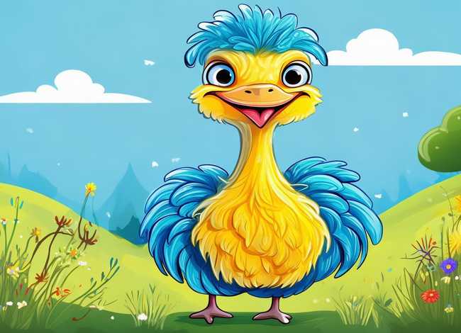 鸵鸟儿童版，儿童歌曲鸵鸟