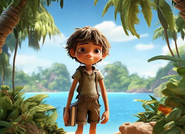 儿童版鲁滨逊漂流记故事 《鲁滨逊漂流记》儿童版