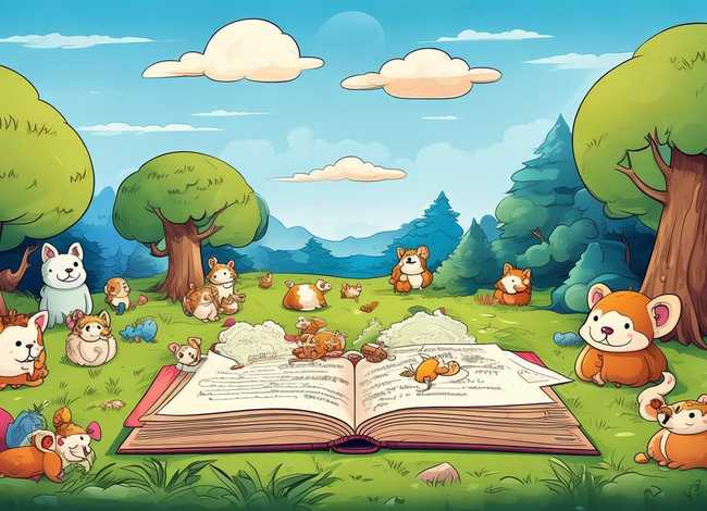 儿童故事带图画带文字 - 幼儿故事图画带文字完整
