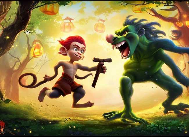 孙悟空打妖怪儿歌讲的是什么故事（孙悟空打妖怪这首儿歌讲的是什么中的故事填作品名）