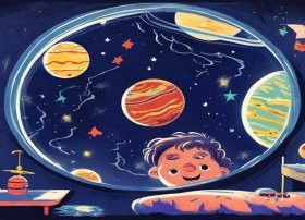 关于星球的儿童故事书、关于星球的睡前故事