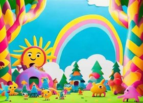 儿童故事封面动图竖屏 幼儿故事封面