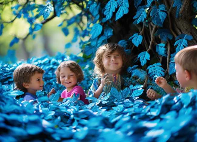 蓝色的树叶儿童故事赏析;蓝色的树叶故事鉴赏 蓝色的树叶儿童故事赏析;蓝色的树叶故事鉴赏