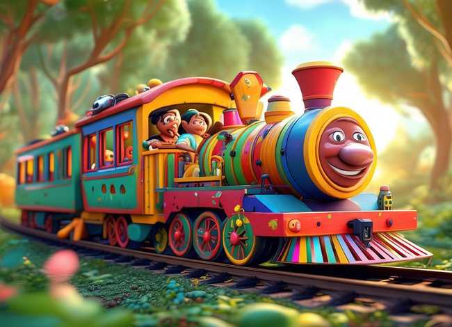 儿童故事大全火车的故事、火车的幼儿故事