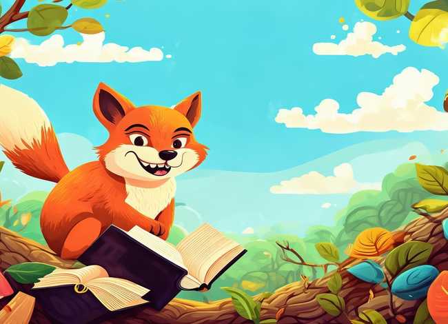 儿童绘本故事吃书的狐狸 - 吃书的狐狸的故事绘本 儿童绘本故事吃书的狐狸 - 吃书的狐狸的故事绘本