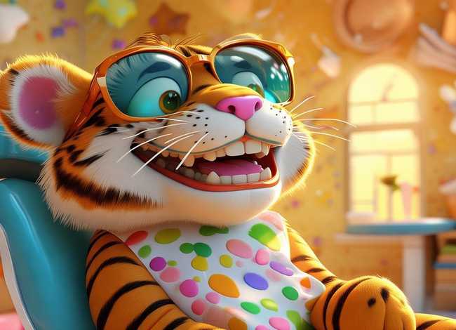 儿童睡前故事全集免费听老虎拔牙，睡前故事幼儿故事大全老虎拔牙