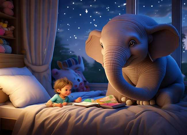儿童大象睡前故事 - 大象睡前小故事