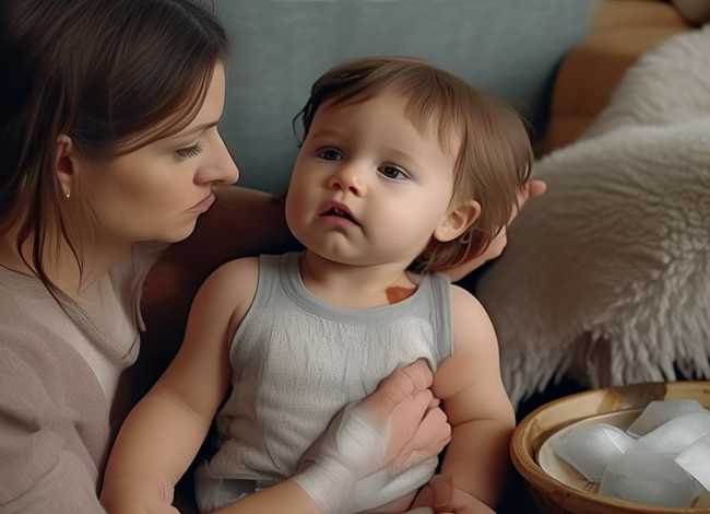 儿童烧烫伤怎么处理；儿童烫伤发烧怎么办