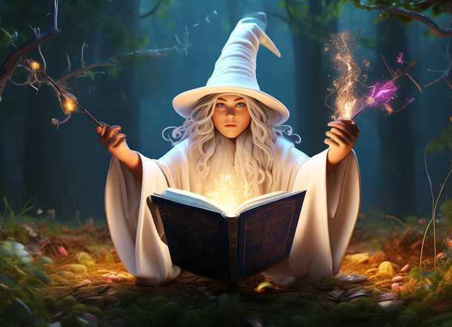 绘本故事魔法师；绘本故事魔法师怎么画