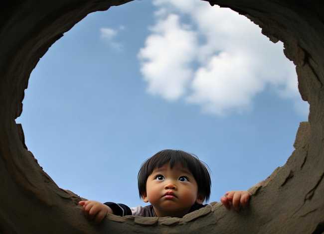 儿童成语绘画图片坐井观天 儿童成语绘画图片简单