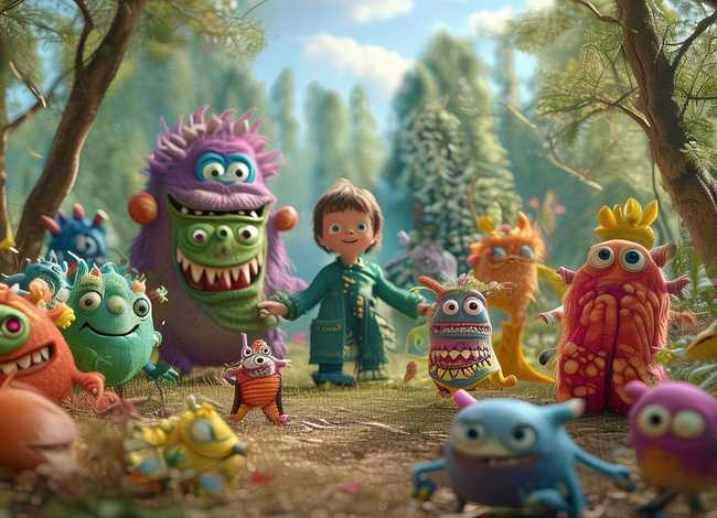 小朋友怪物故事，小朋友怪物故事大全
