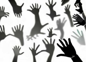 儿童手影子图片；儿童手影子图片大全 简笔画