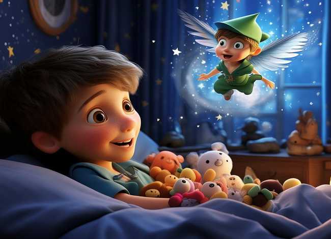 儿童睡前故事6岁彼得潘；睡前故事彼得潘的故事