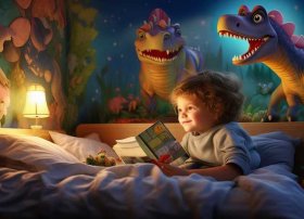 儿童睡前恐龙故事 - 3一6岁幼儿睡前恐龙故事