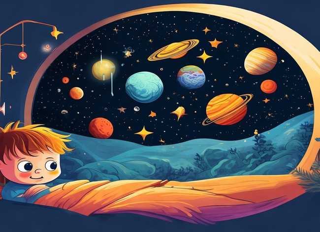 关于星球的儿童故事书、关于星球的睡前故事