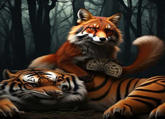 狐假虎威故事视频播放、播放狐假虎威的故事 狐假虎威故事视频播放、播放狐假虎威的故事