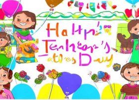 儿童教师节（小儿教师节手抄报）