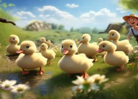 鹅的儿童故事全文，关于鹅的幼儿故事